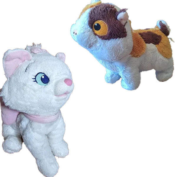 Cat Gypsy and Kitten Cat Plush Stuff Toy