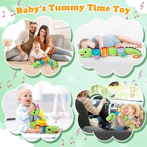 Branded Musical Caterpillar Plush Toys