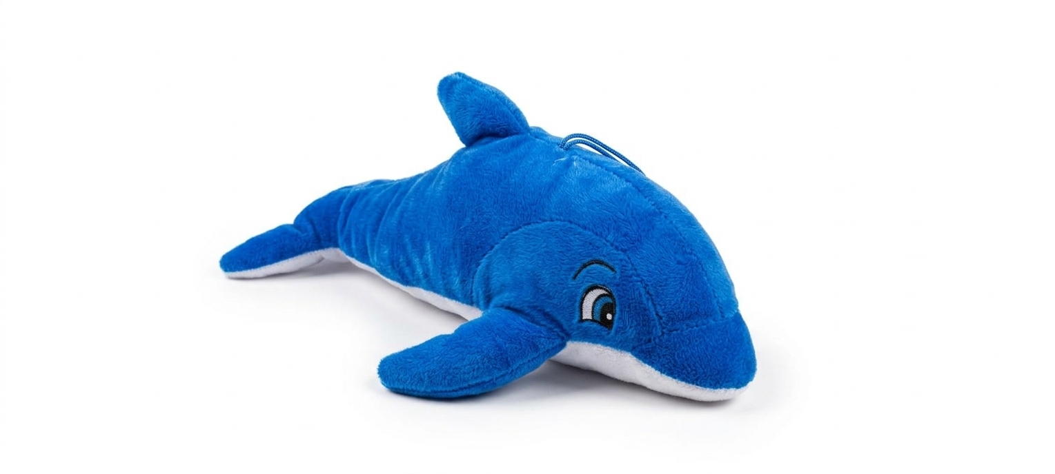 Branded Dolphin Plush Toy
