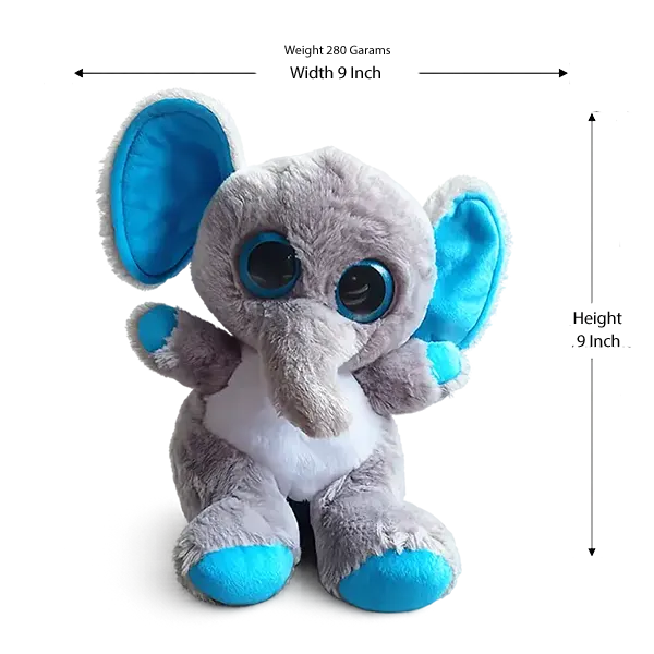 Branded Elephant Stuffed Plush Soft Toy