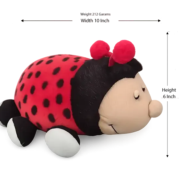 Branded lady bird stuff toy