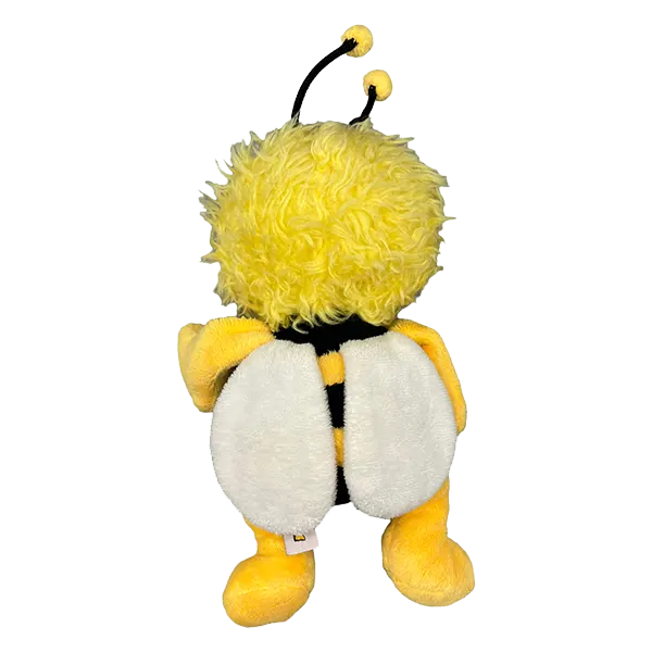 Maya the Bee Plush Toy Yellow Black Honey
