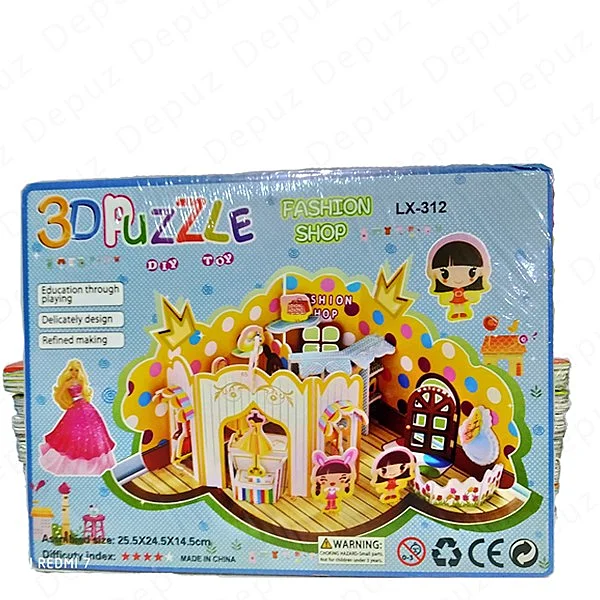 3D DIY Puzzle Eiffel Tower Assembling Model