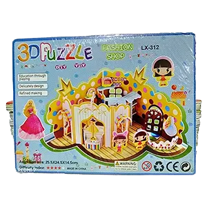 3D DIY Puzzle Eiffel Tower Assembling Model
