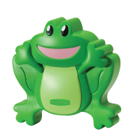 Branded frog toy
