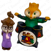 Famous Cute Cartoon Movie Squirrel Figure Toy Dolls