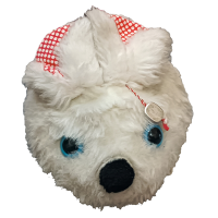 White plush stuff toy