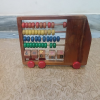 Vintage Wood Abacus for Kids