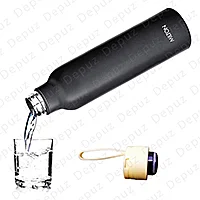 Milton Thermosteel Hot & Cold Water Bottle - 500 ml Black